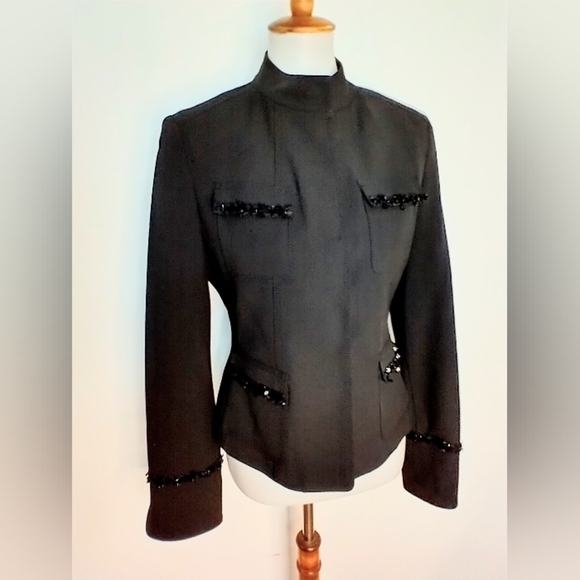 ABS BLACK PANT SUIT - Picture 7 of 16